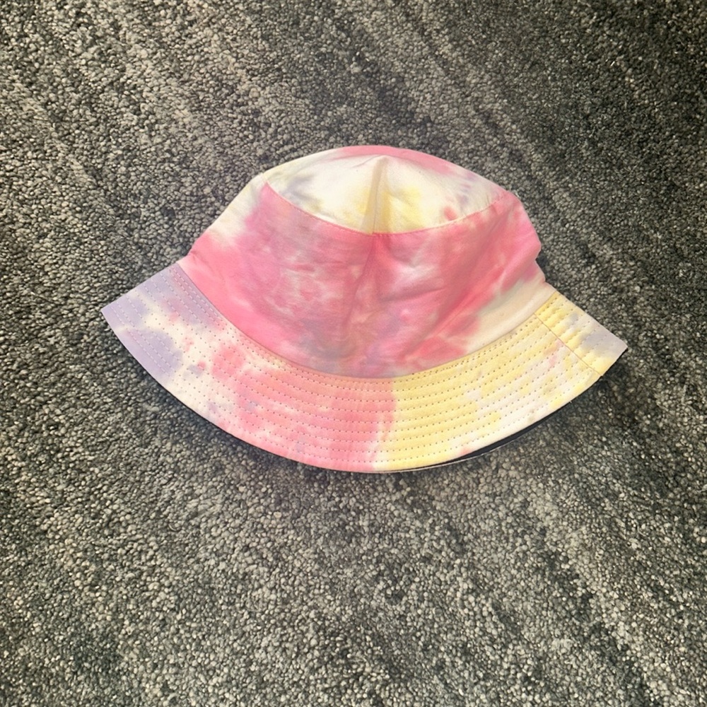 Pink Tye-Dye Bucket Hat